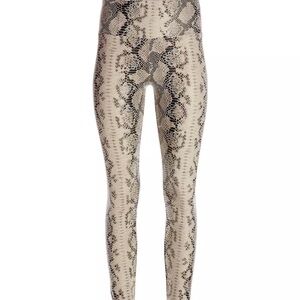Boston Proper Snake Print Leggings - Black and Cream